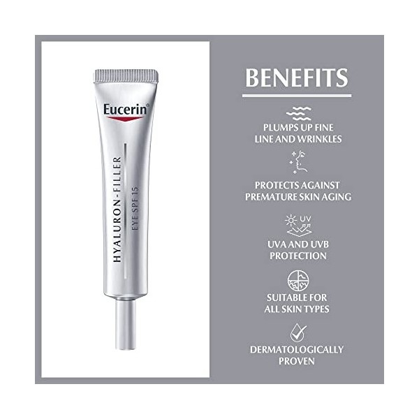 Eucerin Hyalur Filler Vitc Booster 8Ml Crème Jour et Nuit