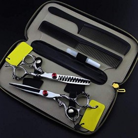 Ciseaux amincissants de cheveux, ensemble de ciseaux de coiffeur ciseaux professionnels de coupe de cheveux et ciseaux aminci