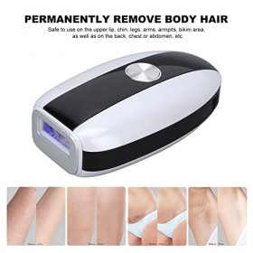 Épilateur, appareil dépilation permanent indolore électrique avec 5 niveaux 2 modes de flash pour les jambes, les aisselles,