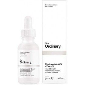 THE ORDINARY Lot de 2 sérums anti-imperfections avec 10&nbsp;% de niacinamide et 1 %, de zinc 30&nbsp;ml Crème Jour et Nuit