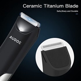 Tondeuse électrique pour homme - Tondeuse à balles électrique - Tondeuse de bikini pour femme - Rasoir électrique étanche pou