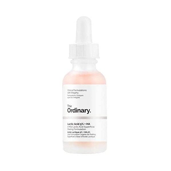 The Ordinary Lactic Acid 5% + HA 2% 30ml Crème Jour et Nuit