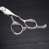 Outils de coupe des cheveux Ciseaux de coiffure spéciaux en acier inoxydable 440C Cisaille pour femme Color : Silver 