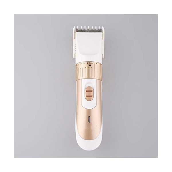 TWDYC Tondeuse électrique Rechargeable à Une Lame de Rasoir Barbe Mustache réglable Tondeuse Homme Machine de Coupe