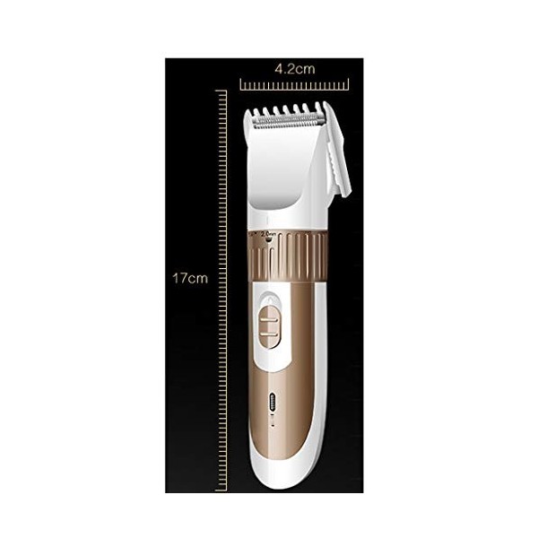 TWDYC Tondeuse électrique Rechargeable à Une Lame de Rasoir Barbe Mustache réglable Tondeuse Homme Machine de Coupe