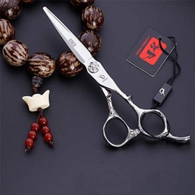 ZYQDRZ Ciseaux De Coiffure, Ensemble De Cinq Pièces Japonaises en Acier Inoxydable 440c, Ciseaux De Salon De Coiffure Profess