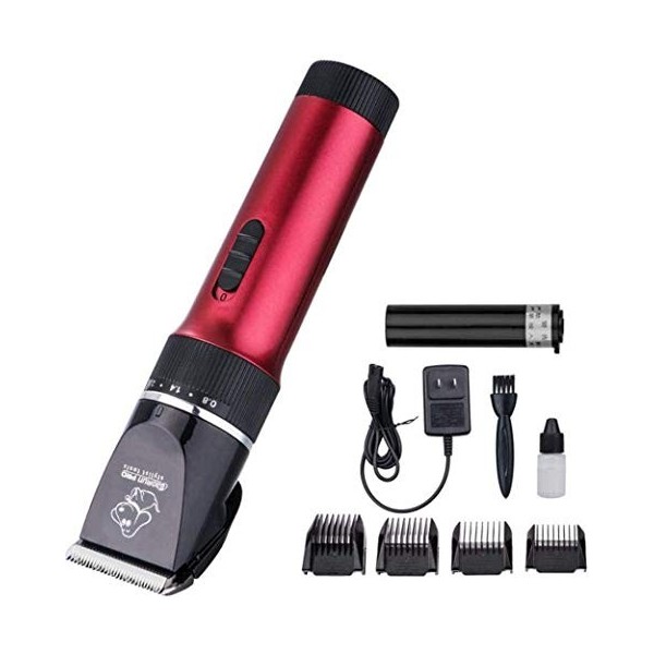 ZJZ Tondeuse à Cheveux Professional Dog Shaver Hair Clipper Shaver Low Noise Haircut Shaving Machine Hair Styling Tool