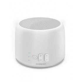 Machine à bruit blanc Conor High Fidelity Sound Machine pour dormir, bébé, bureau intimité – Avec 24 ventilateurs uniques et 
