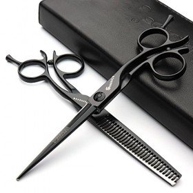 Ciseaux de coupe de cheveux 6,0 pouces Le Japon a importé 440C Ciseaux de coiffure Couper les cheveux Ciseaux de coupe de che