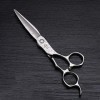 Outils de coupe des cheveux Ciseaux plats de coupe de cheveux de 6 pouces, Ciseaux plats de ciseaux de coiffeur haut de gamme