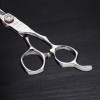 Outils de coupe des cheveux Ciseaux plats de coupe de cheveux de 6 pouces, Ciseaux plats de ciseaux de coiffeur haut de gamme