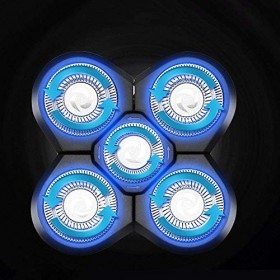 XIXIDIAN Rasoir électrique pour Hommes, kit de toilettage Facial Rechargeable Rechargeable dusb sans Fil étanche Tondeuse de