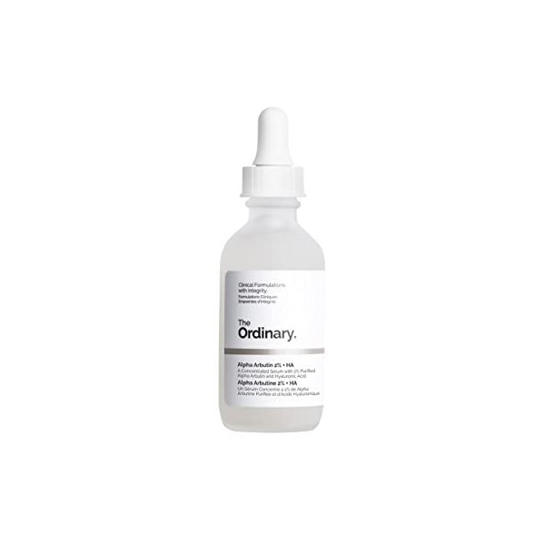 The Ordinary Alpha Arbutin 2% + HA 60ml Crème Jour et Nuit