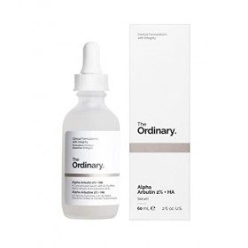 The Ordinary Alpha Arbutin 2% + HA 60ml Crème Jour et Nuit