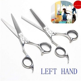 Ciseaux de coiffure, ciseaux de coiffure, série pour gauchers, ciseaux de barbier professionnels, ciseaux de styliste de salo