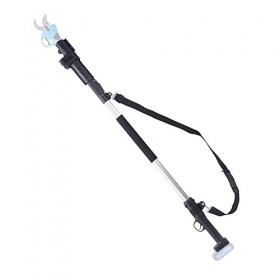 Diewu Support de sécateur électrique pliable en acier à haute teneur en carbone - 1,5 à 1,9 m de haut