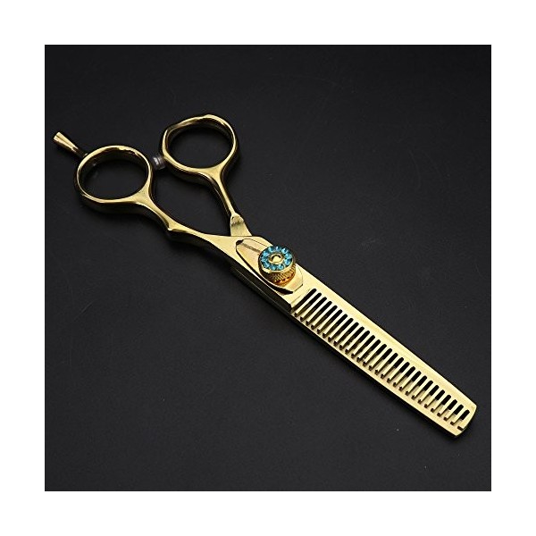 HAOTING Ciseaux de Coupe de Cheveux Ciseaux de Coiffeur, Ciseaux Portables et durables en Acier Japon 440c, Ciseaux de person