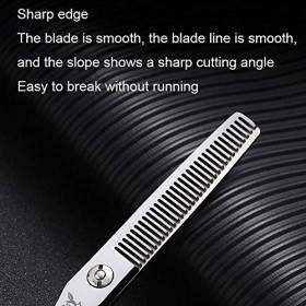 YLL Rong Ciseaux de Coiffure 6 Pouces Ciseaux de Coiffure Professionnel Coiffeuse Set Ciseaux Plat Ciseaux Set Ciseaux Minces