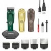 GAMMAPIU SKIN Tondeuse Cheveux Hommes Professionnel, Bulk Balding Clipper, Super Trimmer, Moteur Rotatif, 2 Heures dautonom