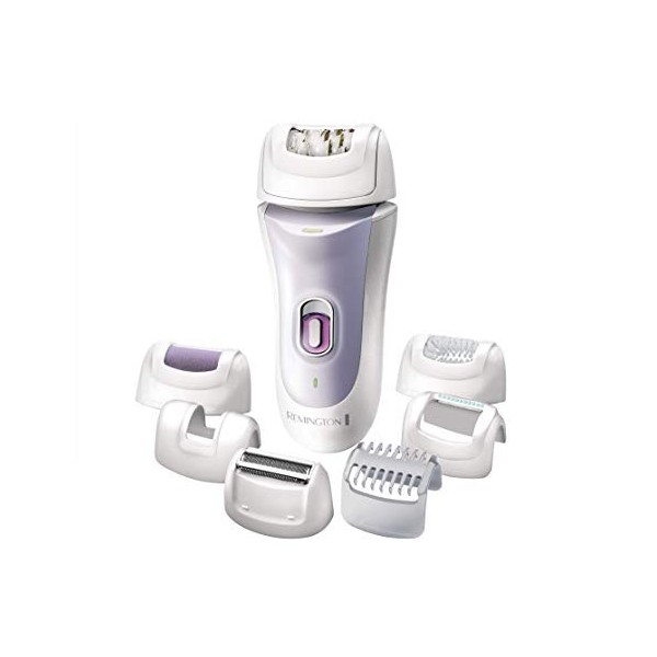 Remington Epilateur Electrique 3en1, Etanche, Epile, Rase, Hydrate, Soin Aloe Vera Anti-Irritations - EP7035 Smooth & Silky