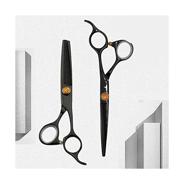 Ciseaux de coiffeur ciseaux de coiffure ciseaux amincissants ensemble de ciseaux de coiffure acier inoxydable conventionnel e