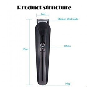 LIRUXUN Tondeuse à Cheveux Tondeuse électrique Barber Rasoir Tondeuse Rasoir Barbe Homme de Rasage Machine de Coupe Tondeuse 