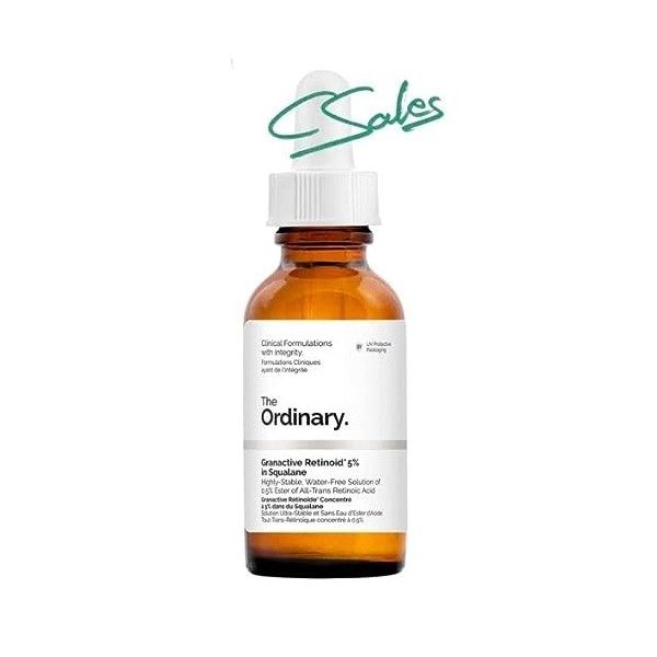 The Ordinary ORIGINAL Granactive Retinoid 5% dans du squalène végétal | 30 ml. | by Cloud.Sales Cosmetics Crème Jour et Nuit