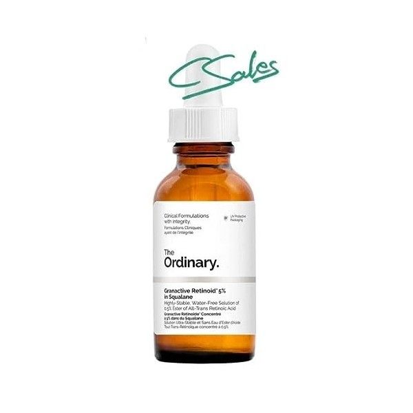 The Ordinary ORIGINAL Granactive Retinoid 5% dans du squalène végétal | 30 ml. | by Cloud.Sales Cosmetics