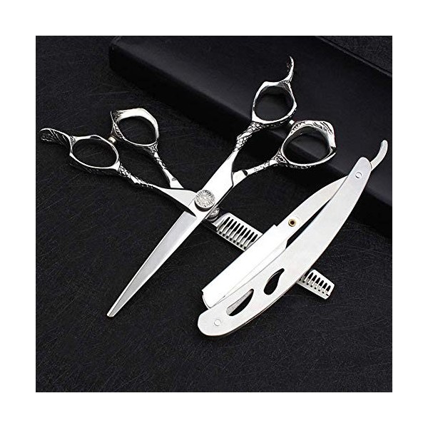 Ciseaux De Coupe De Cheveux Kit Cheveux Raides Ciseaux De Coiffure Professionnels Ciseaux De Cheveux Ciseaux Amincissants Out