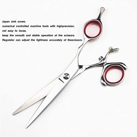 Ciseaux à cheveux, ciseaux de coiffeur, ciseaux à effiler, ensemble de ciseaux de coupe, avec rasoir, ciseaux de coiffure ave...