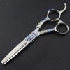 Outils de coupe des cheveux Ensemble de coiffure professionnel for coiffeur 6 pouces Ensemble doutils à ciseaux plats et cis