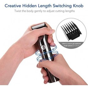 Tondeuse Cheveux Electrique Pour Les Hommes,professionnel Rechargeable Tondeuse Barbe,led électrique,silencieuse Tondeuse Che