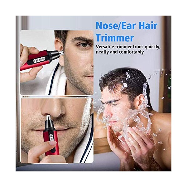 Meilleur Tondeuse Nez Rechargeable, Nose Hair Trimmer For Men And Ears Finisher Men, Rasoir à Nez ÉLectrique Homme Femme, Ton