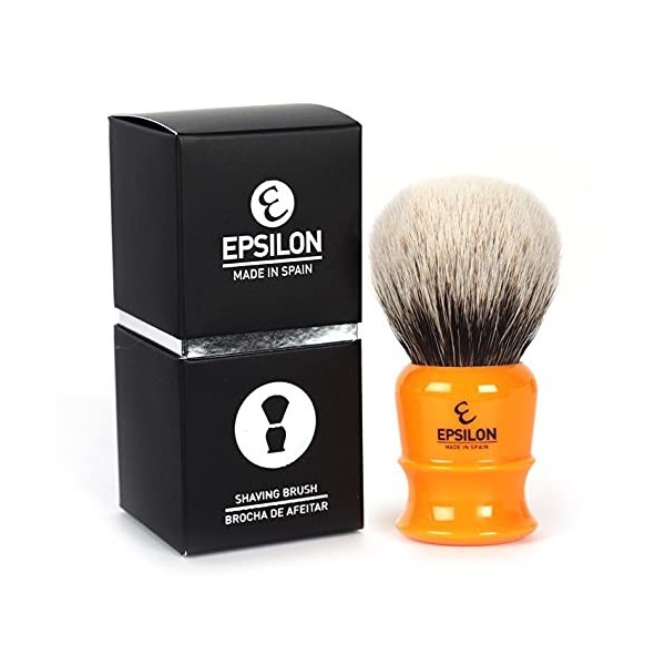 Epsilon Butterscotch Brosse à raser Blanc 50/26 mm