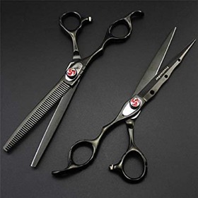 KRASS Left Hand Hair Scissors Set, 7.0 inch Premium Sharp Hairdressing Scissors, Hair Cutting Scissors Light,Left-Handed Unis