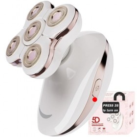 Rasoir électrique pour femme, meilleur rasoir pour femme, rasoir de tête rechargeable avec tête amovible pour les jambes, le 