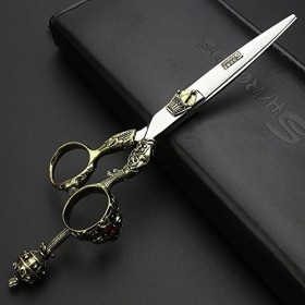Ciseaux de coupe de cheveux 6 pouces Ciseaux de coiffure professionnels japonais 440c tondeuse à cheveux haute dureté coiffeu