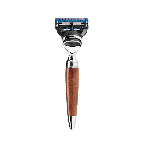 Maquinilla Afeitar Mühle Stylo Gillette Fusión® Madera de Thuja