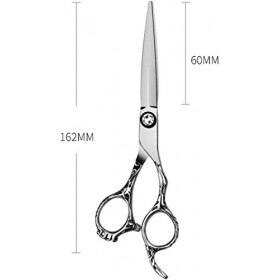 Ciseaux de coiffure Kit de ciseaux de coupe de cheveux 440C ciseaux de coiffure en acier inoxydable ciseaux de cisaillement r