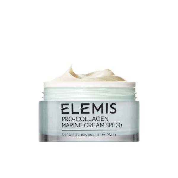 ELEMIS crème marine pro-collagène avec spf30, hydratant visage lissant 3 en 1 à la chlorella, ginkgo biloba & padina pavonica...