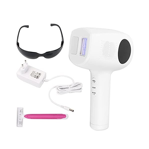 Wallfire Epilator with 0 Flashes Permanent Painless Whole Body Hair Removal