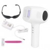 Wallfire Epilator with 0 Flashes Permanent Painless Whole Body Hair Removal