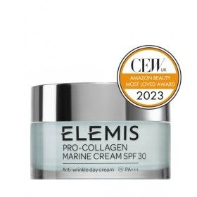 ELEMIS crème marine pro-collagène avec spf30, hydratant visage lissant 3 en 1 à la chlorella, ginkgo biloba & padina pavonica...