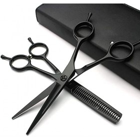 JINJIA Outils de Salon de beauté Ciseaux à Cheveux Professionnels Ciseaux Amincissants 6,0 Pouces, ToothCut5.5Inch