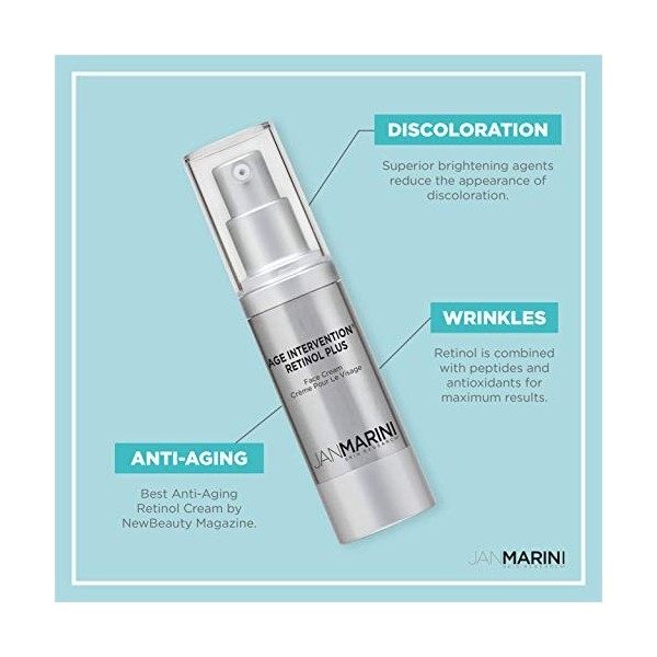 Jan Marini Age Intervention Retinol Plus Crème Jour et Nuit