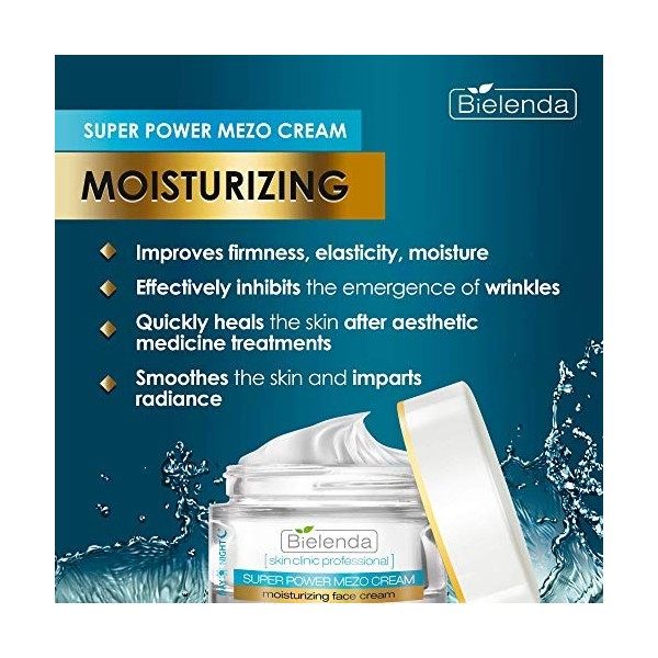 BIELENDA PROFESSIONAL SKIN CLINIC Anti-Age Actively Hydrating Day & Night Cream 50ml Crème Jour et Nuit