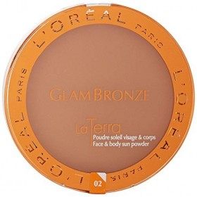 LOréal Paris Glam Bronze La Terra 02 Capri Naturale Polvos Bronceadores Pieles Medias Claras 18 Gr