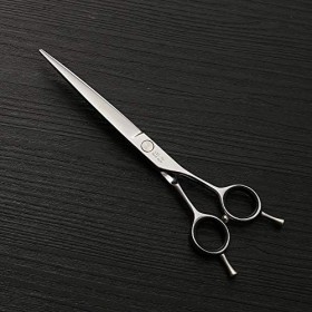 Outils de coupe des cheveux Cisaillement plat de 7,0 pouces, cisaillement droit for animaux de compagnie, ciseaux spéciaux po...