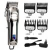 YWSZJ Professional Cutter Rasoirs Tout métal Rechargeable Tondeuse à Cheveux for Salon de Coiffure Homme électrique Barbe Ras