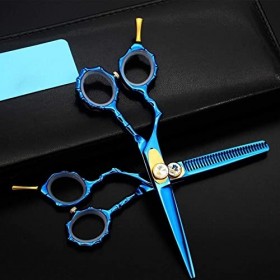 Ciseaux à cheveux japonais pour gauchers, ciseaux en téflon, ciseaux de coiffure bon marché, ciseaux à effiler pour coiffeur,